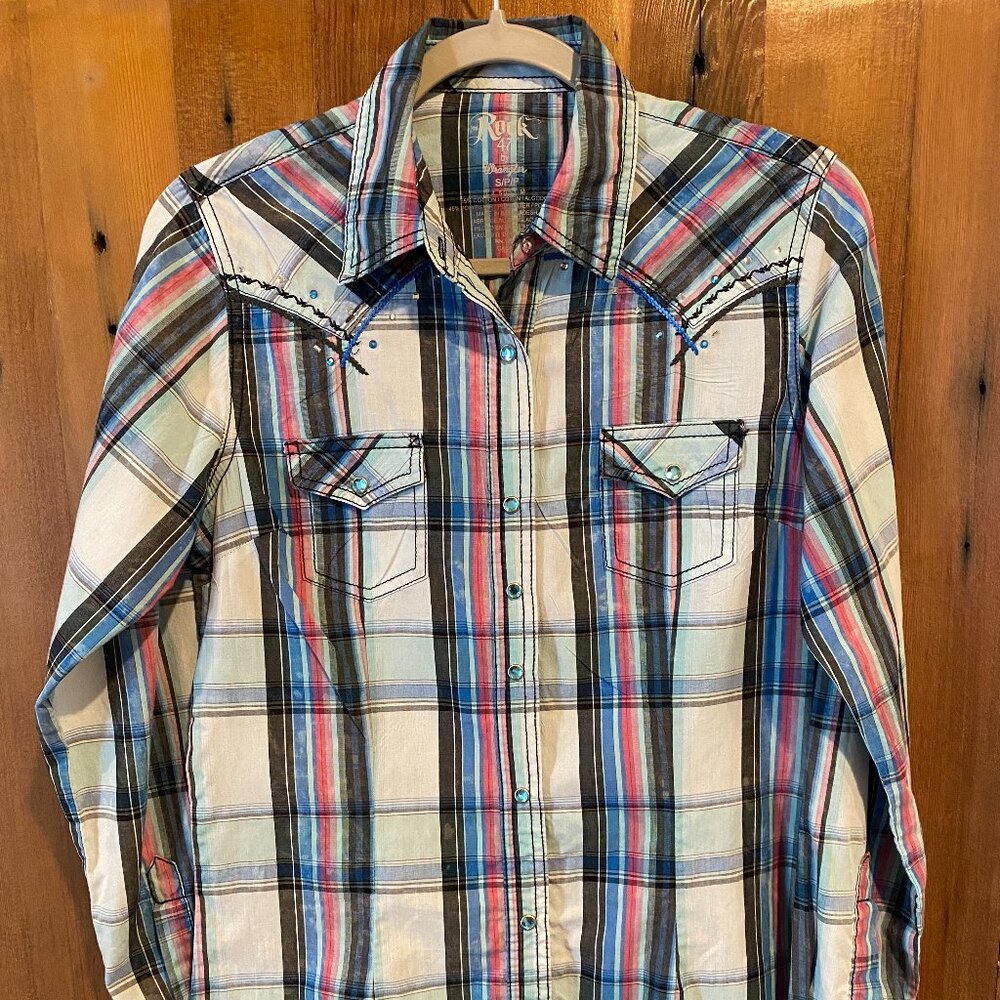 Rock 47 Gem Snap Shirt